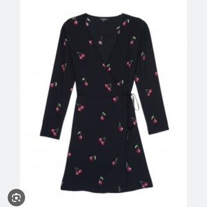 Cherry Print Rails Lola Dress XS